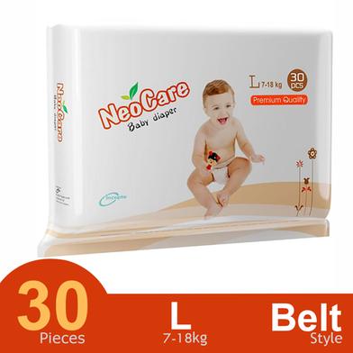 NEOCARE Baby Diapers – L (7–18 kg) – 30 pcs